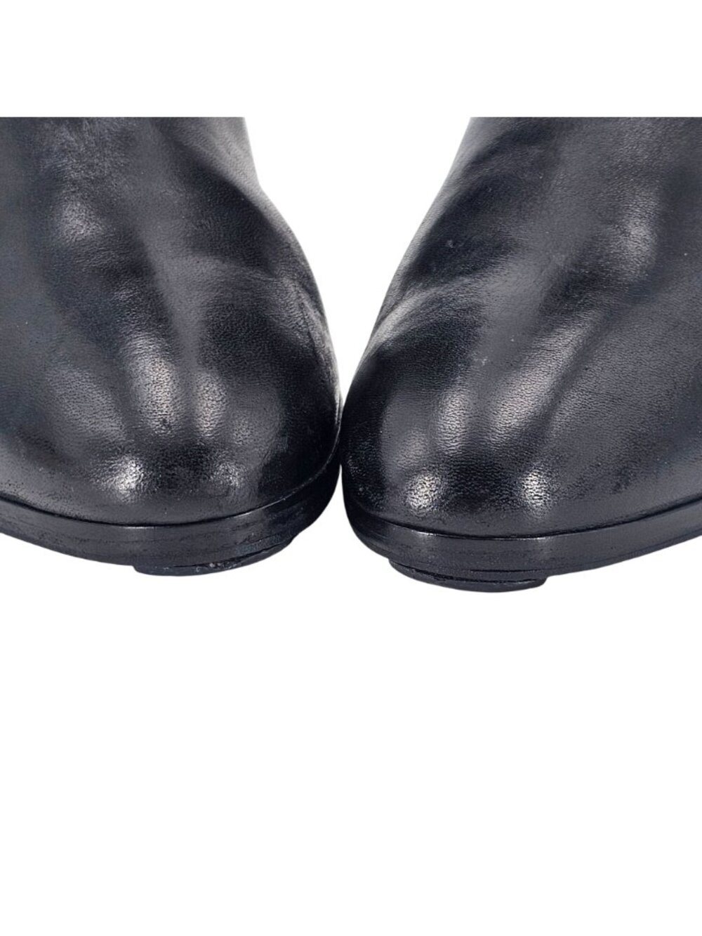 Bottega Veneta Boots Women's Size 9.5B Black Leather Boots - Picture 11 of 16
